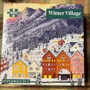 Winter Village Puzzle - 500 piece